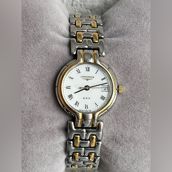 Longines QWR Two-Tone Ladies Watch from 1990